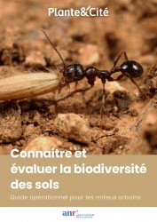 Couverture du guide sur la biodiversité des sols 