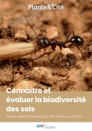 Couverture du guide sur la biodiversité des sols 